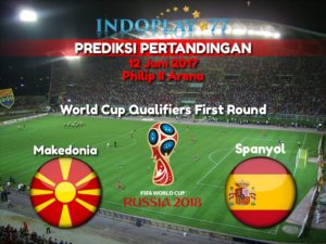Agen Bola Online - Prediksi Pertandingan Makedonia vs Spanyol